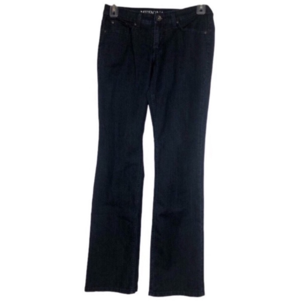 Merona Women’s Size 4 Long Bootcut Jeans Like new Condition Dark blue